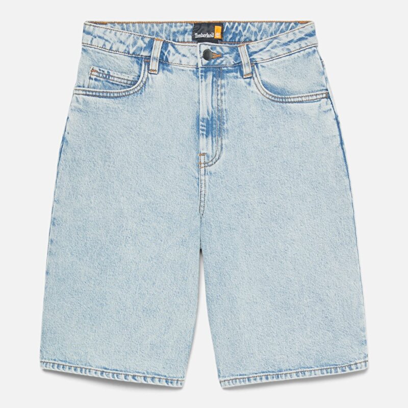 Kadın Açık Mavi Denim Şort