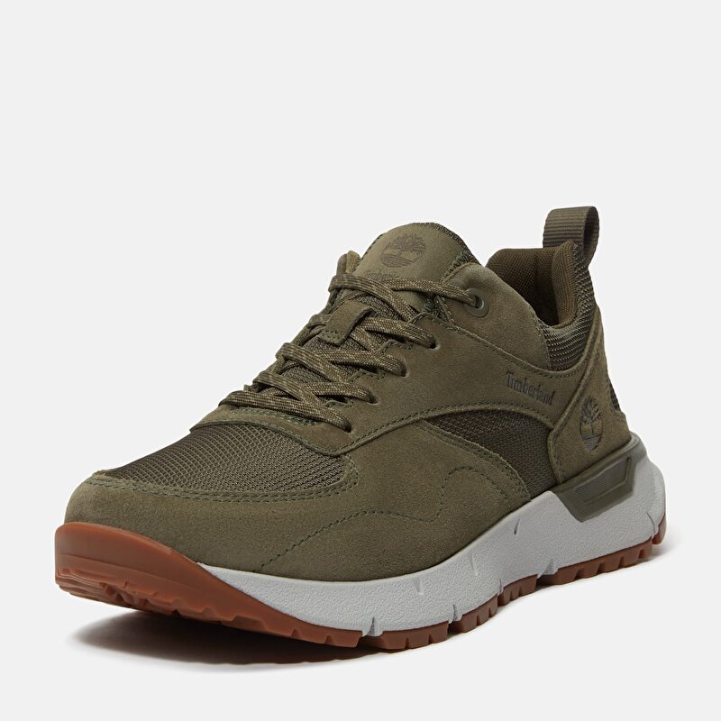 Erkek Koyu Yeşil Voyager Park Bileksiz ve Bağcıklı Spor Ayakkabı