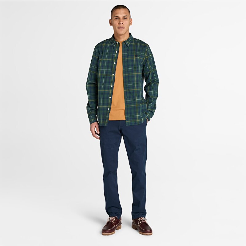 Erkek Koyu Sarı Dunstan River Tişört