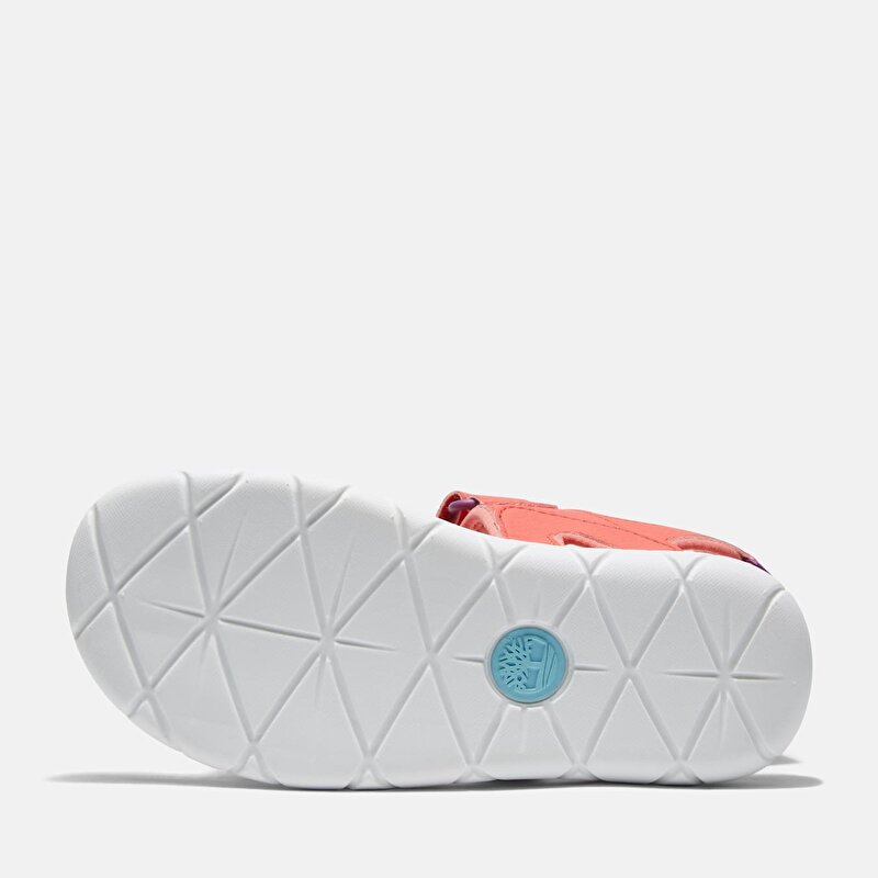 Çocuk Kırmızı Perkins Row Arkadan Bantlı Sandalet