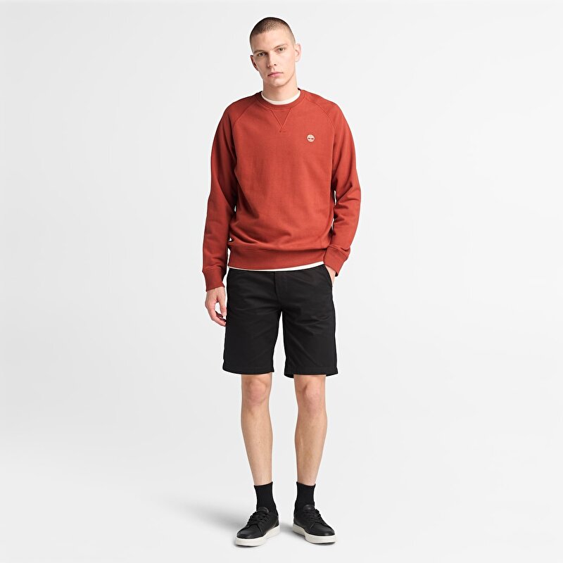 Erkek Siyah Claremont Fitilli Chino Şort
