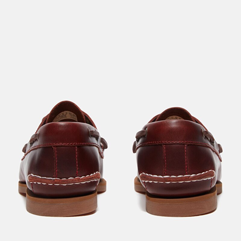 Kadın Bordo Klasik Tekne Ayakkabısı