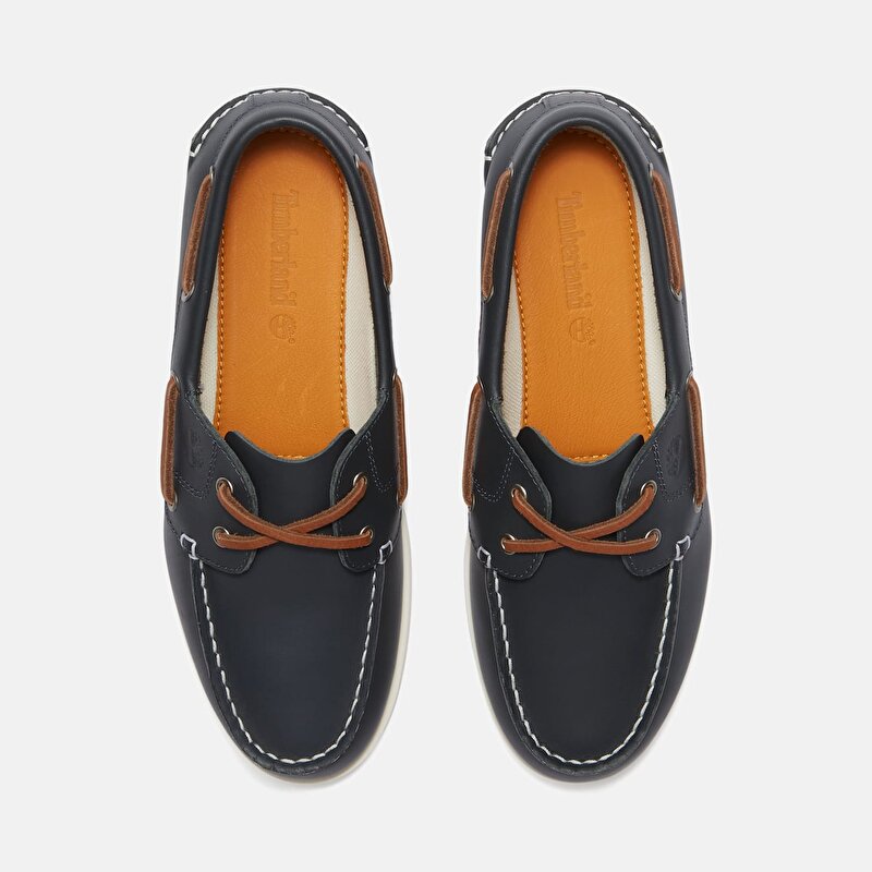 Kadın Koyu Mavi Klasik Tekne Ayakkabısı