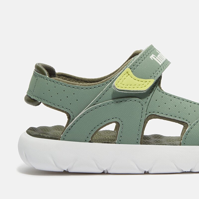 Küçük Çocuk Açık Yeşil Perkins Row Arkadan Bantlı Sandalet