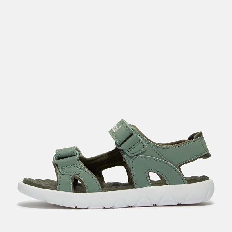 Küçük Çocuk Açık Yeşil Perkins Row Arkadan Bantlı Sandalet