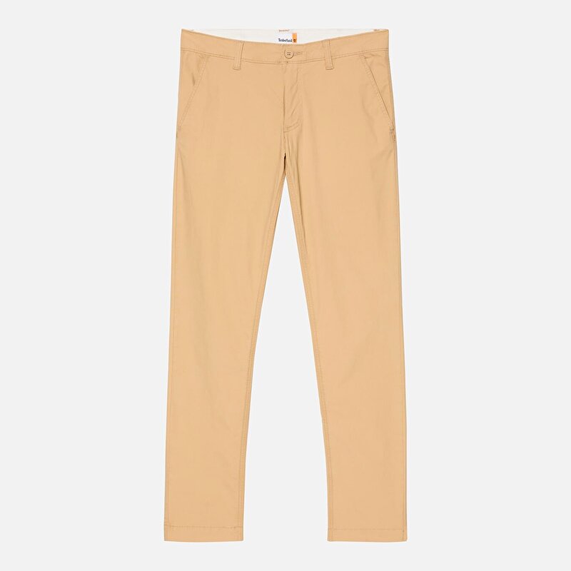 Erkek Sarı Claremont Poplin Chino Pantolon