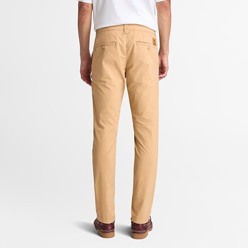 Erkek Sarı Claremont Poplin Chino Pantolon