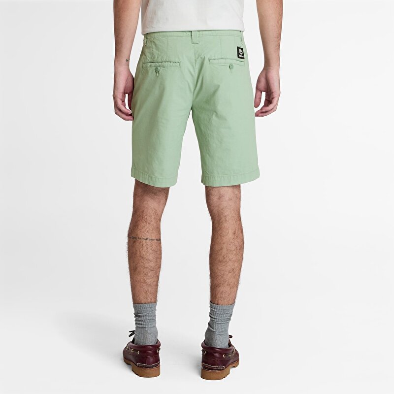 Erkek Yeşil Claremont Poplin Chino Şort