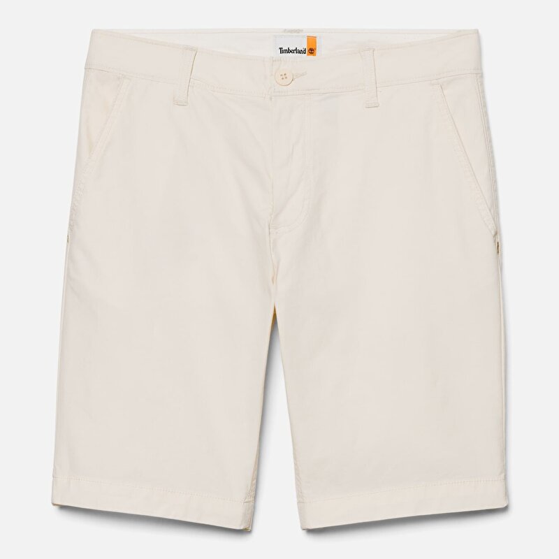 Erkek Açık Bej Claremont Poplin Chino Şort