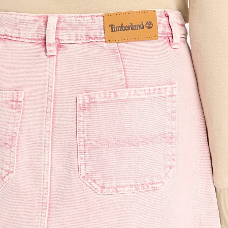 Kadın Açık Pembe Mini Etek
