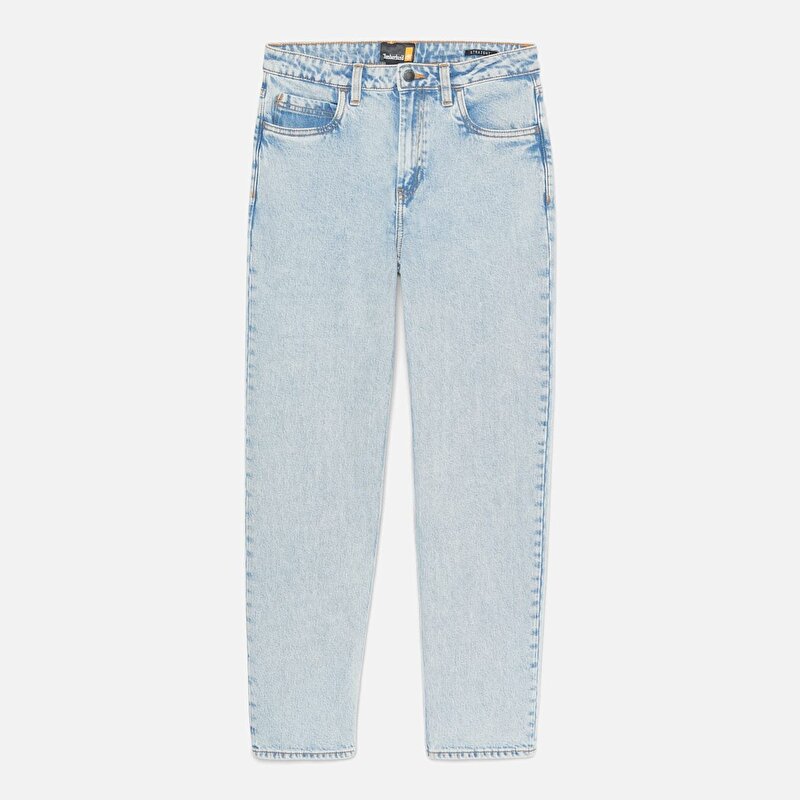 Kadın Açık Mavi Denim Pantolon