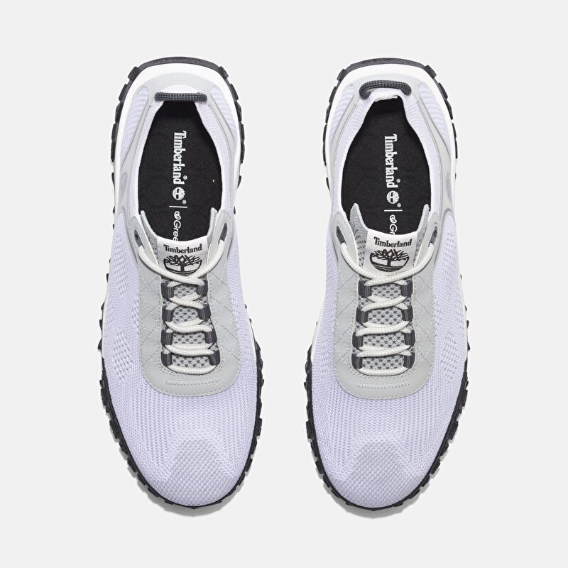 Erkek Beyaz GreenStride™ Motion 6 Bileksiz ve Bağcıklı Spor Ayakkabı