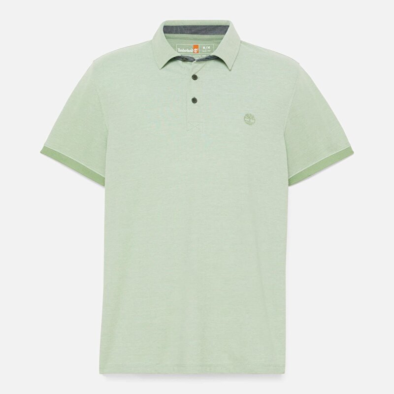 Erkek Yeşil Baboosic Brook Oxford Kısa Kollu Polo