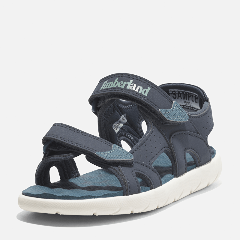 Genç Koyu Mavi Perkins Row Arkadan Bantlı Sandalet