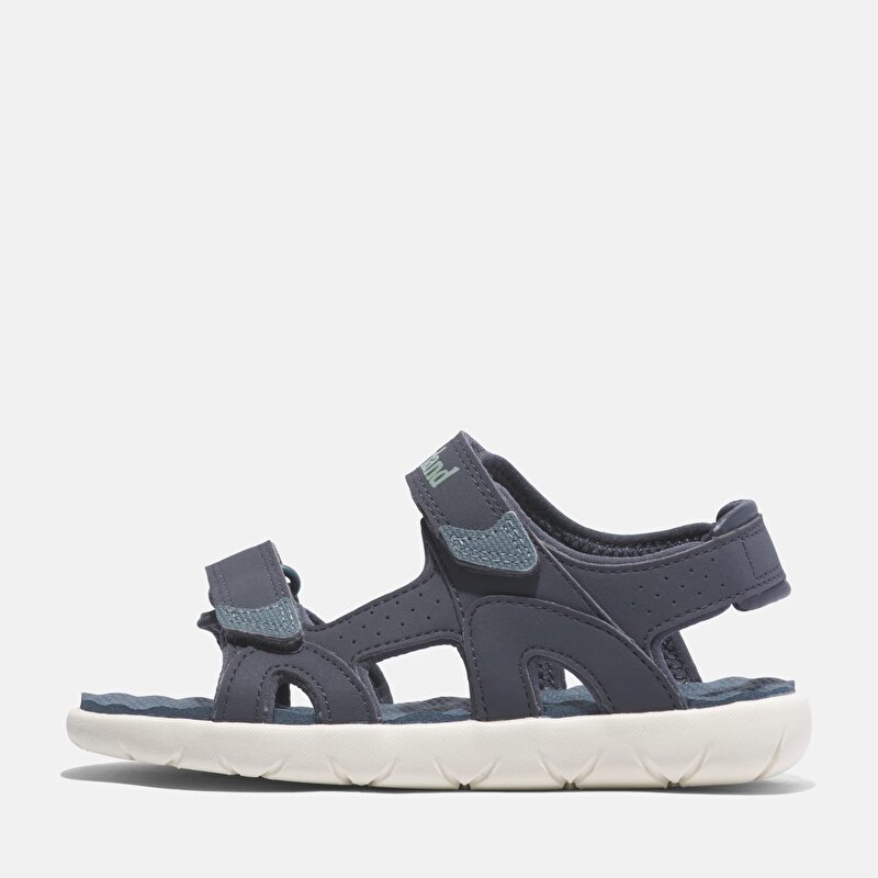 Genç Koyu Mavi Perkins Row Arkadan Bantlı Sandalet