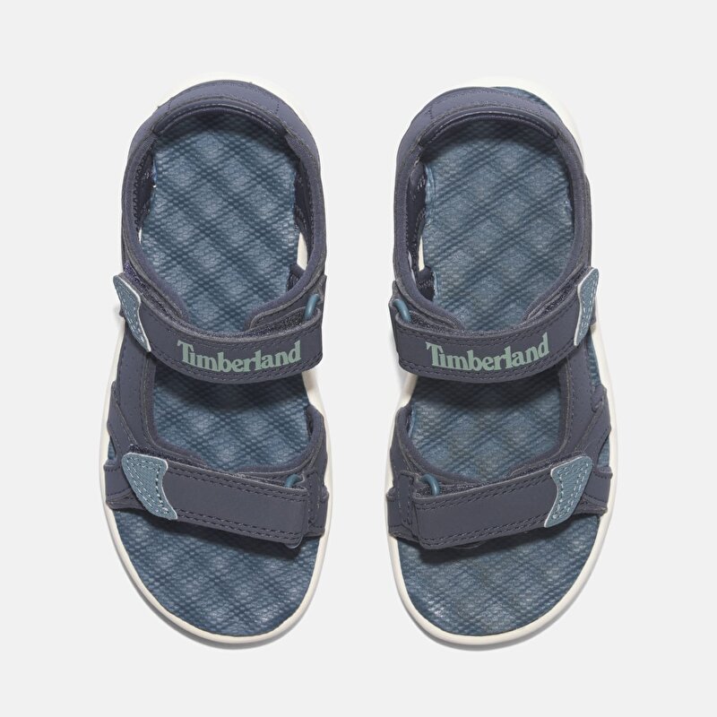 Genç Koyu Mavi Perkins Row Arkadan Bantlı Sandalet