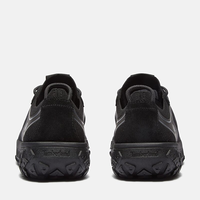 Erkek Siyah GreenStride™ Motion 6 Bileksiz ve Bağcıklı Spor Ayakkabı