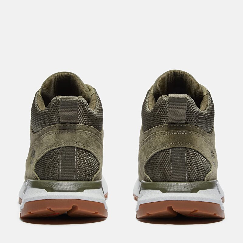 Erkek Koyu Yeşil Voyager Park Yarım Boğazlı Bağcıklı Spor Ayakkabı