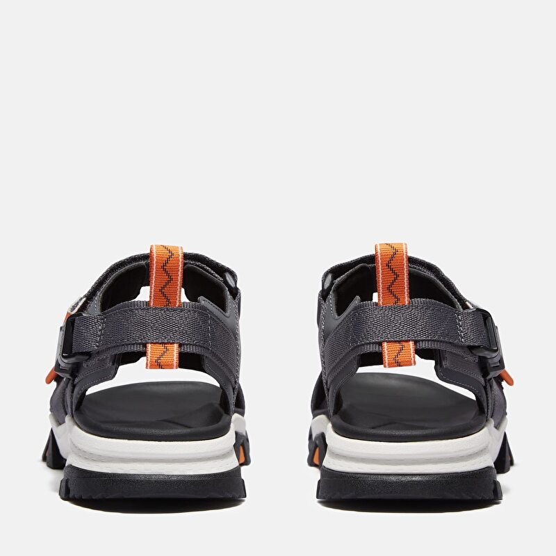 Erkek Gri Garrison Trail Arkadan Bantlı Sandalet