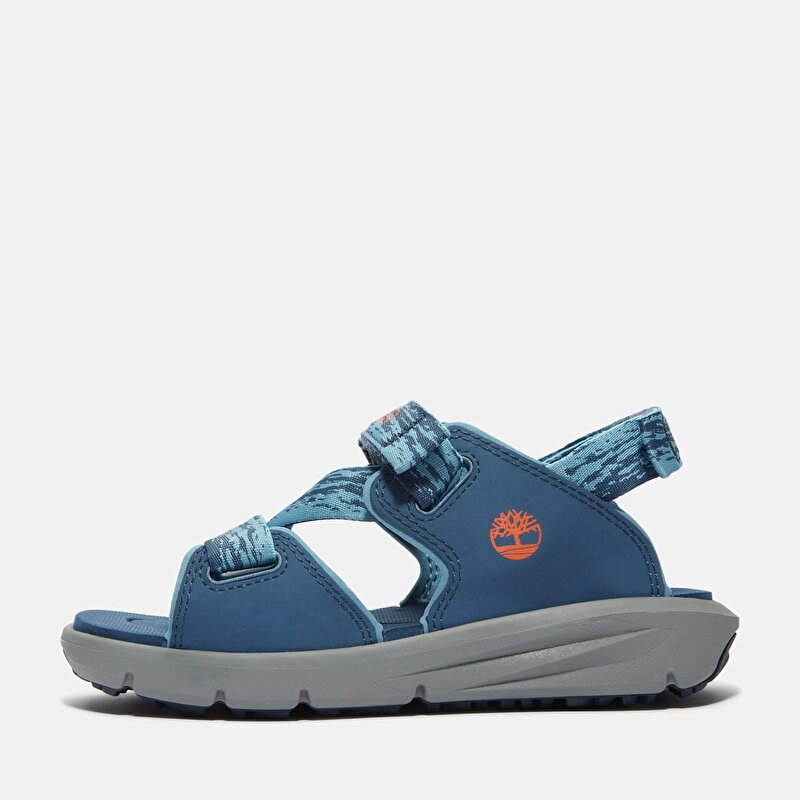 Küçük Çocuk Mavi Motion Dune Arkadan Bantlı Sandalet