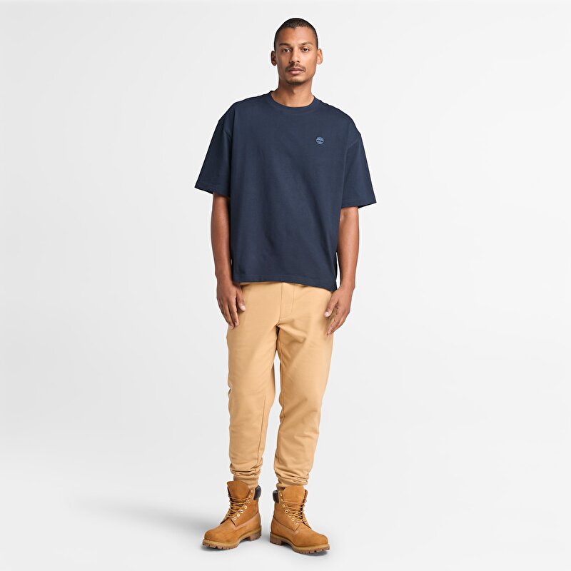 Erkek Koyu Mavi Dunstan River Tişört