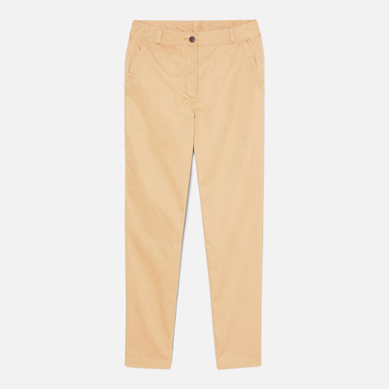 Kadın Sarı Claremont Chino Pantolon