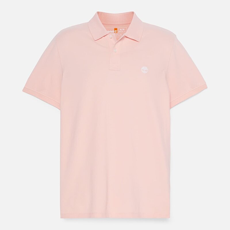 Erkek Açık Pembe Millers River Pique Polo Yaka Tişört