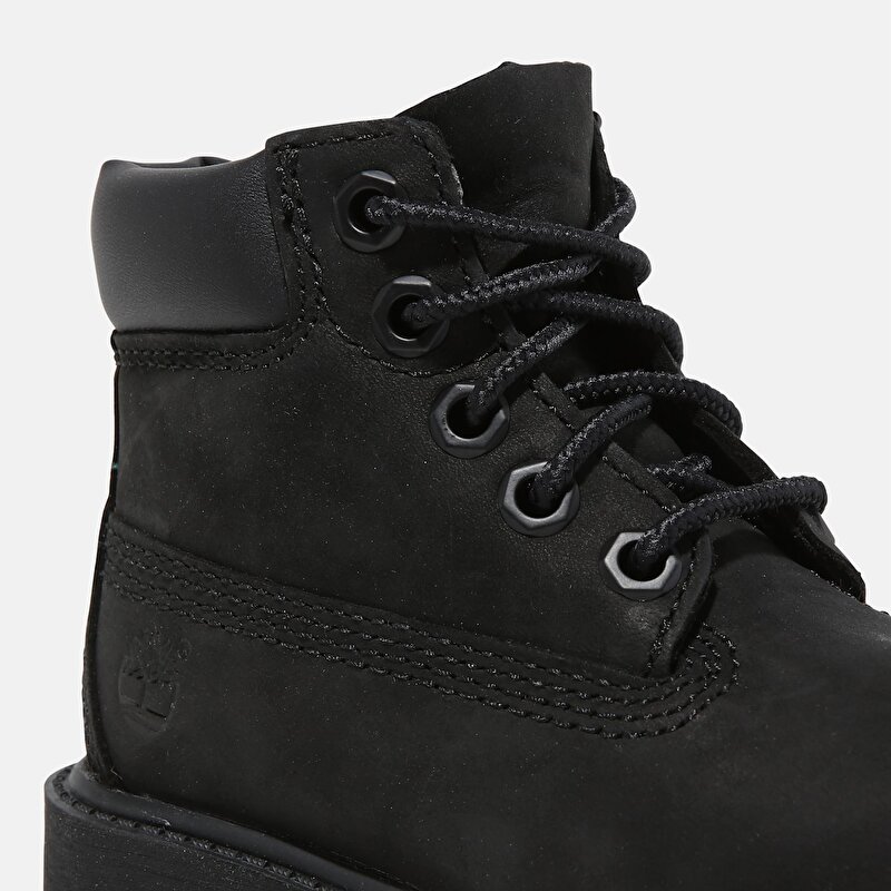 Bebek Siyah Timberland Premium 6 Inch Su Geçirmez Bot
