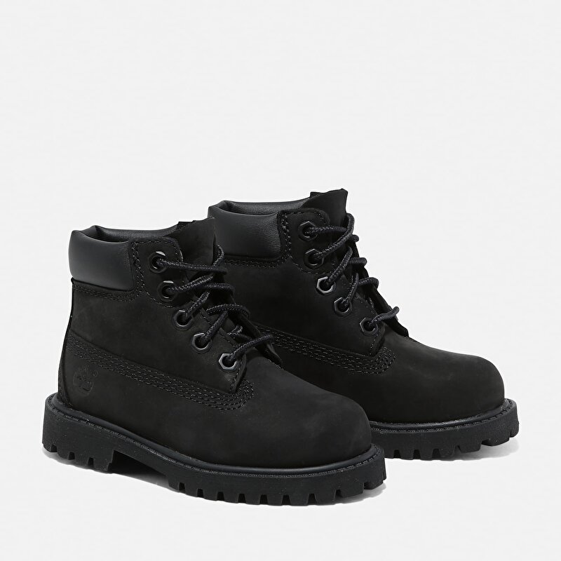 Bebek Siyah Timberland Premium 6 Inch Su Geçirmez Bot