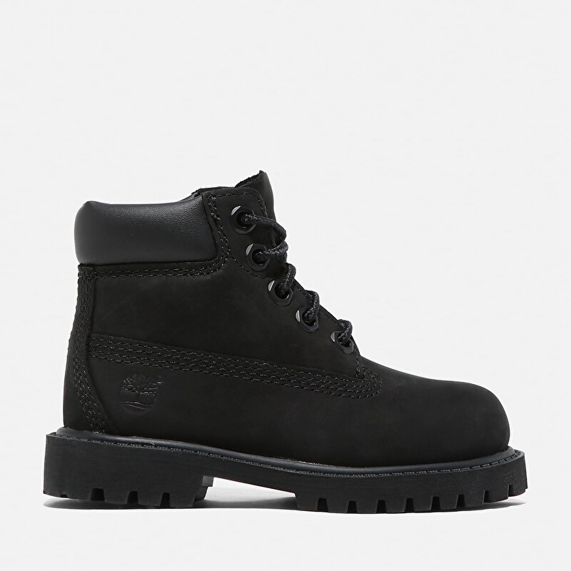 Bebek Siyah Timberland Premium 6 Inch Su Geçirmez Bot