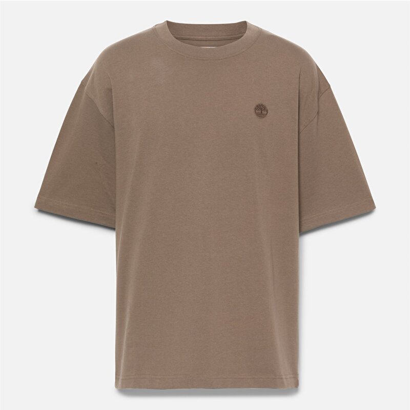 Erkek Kahverengi Dunstan River Kısa Kollu Tişört