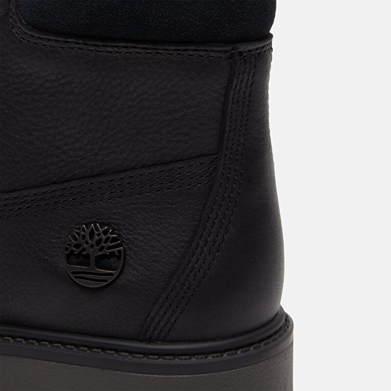 Kadın Siyah Stone Street 6 İnç Su Geçirmez Platform Bot