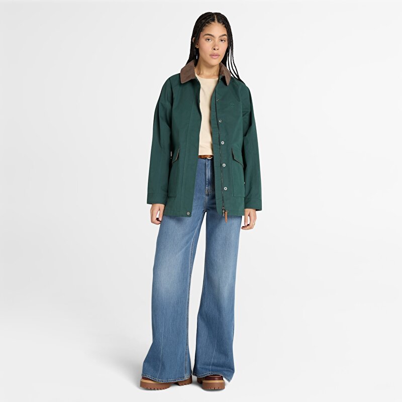 Kadın Bej Lush Comfort Kısa Kollu Tişört