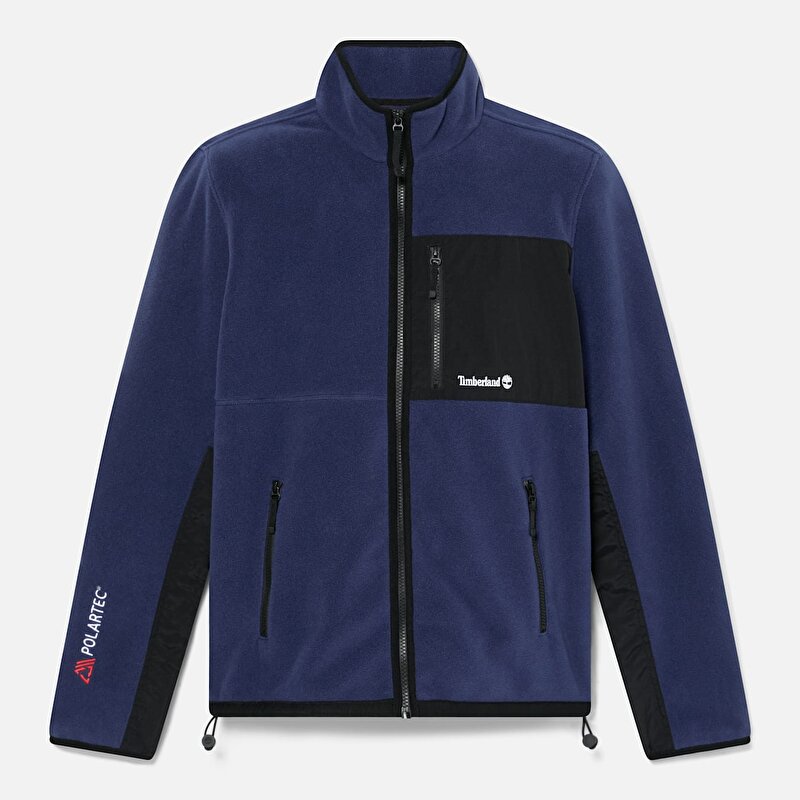 Erkek Koyu Mavi Sherburne Polartec® Polar Ceket