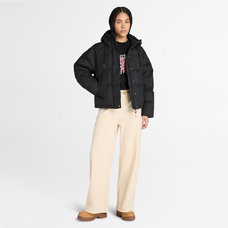 Kadın Bej Lush Comfort Palazzo Pantolon