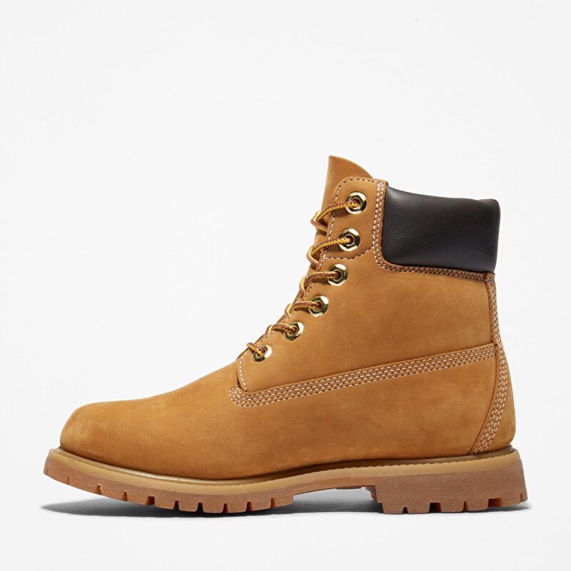 Kadın Sarı Timberland Premium 6 Inch Su Geçirmez Bot