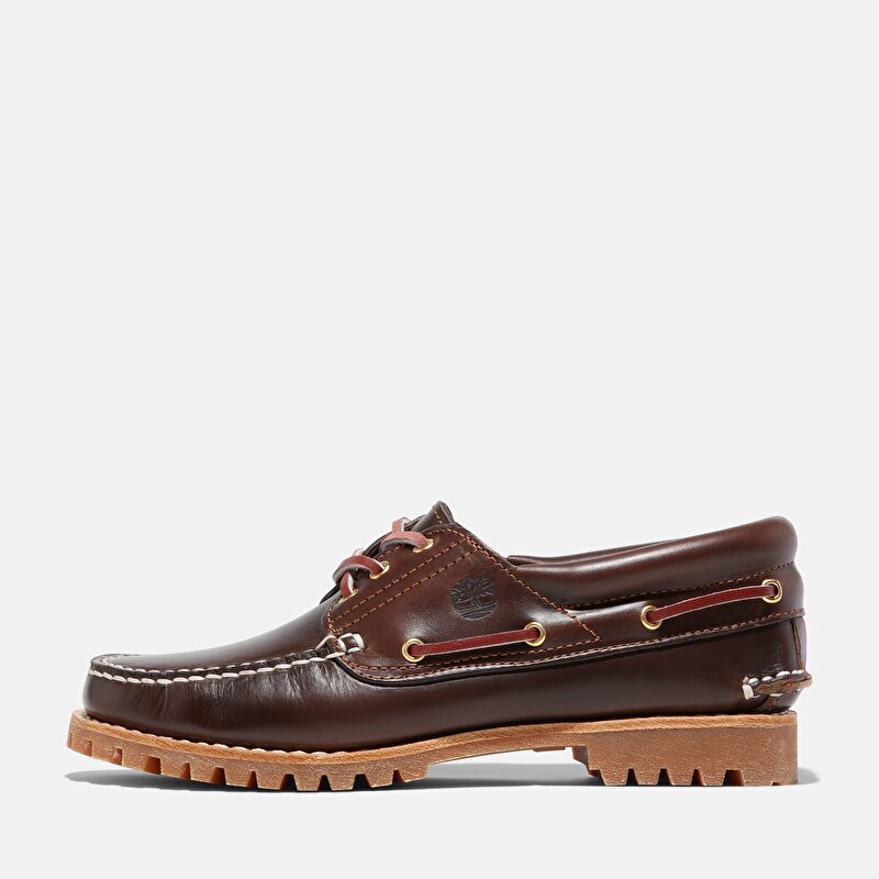 Kadın Noreen 3-Eye Lug Kahverengi Tekne Ayakkabısı