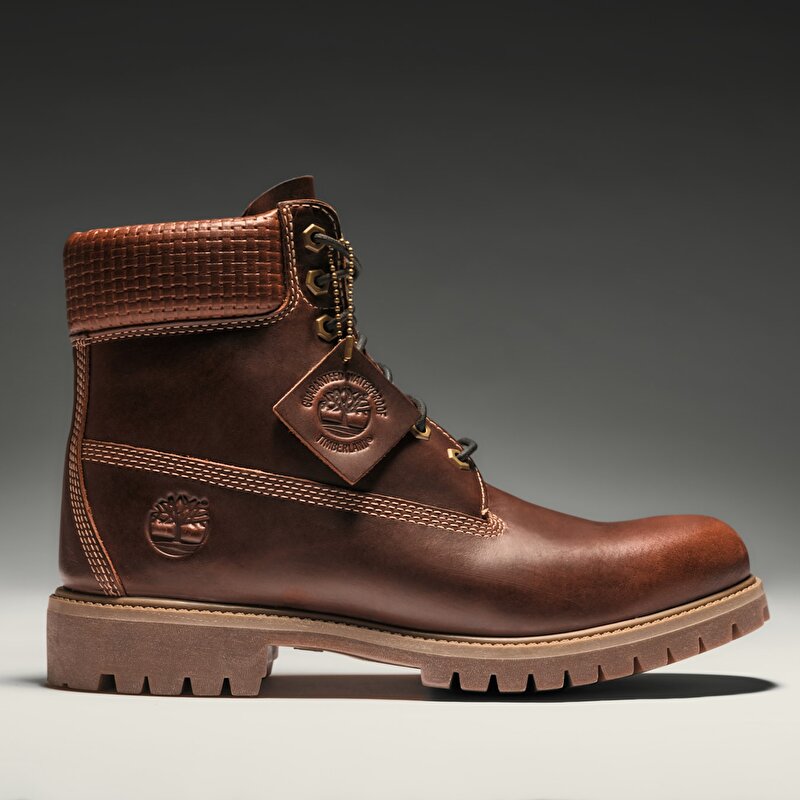 Erkek Kahverengi Timberland® Premium 6 İnç Su Geçirmez Bot
