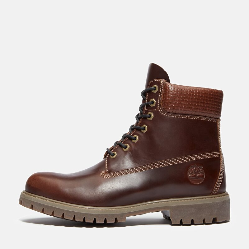 Erkek Kahverengi Timberland® Premium 6 İnç Su Geçirmez Bot