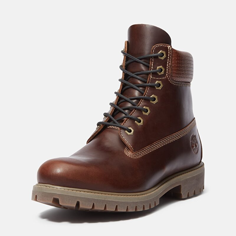 Erkek Kahverengi Timberland® Premium 6 İnç Su Geçirmez Bot