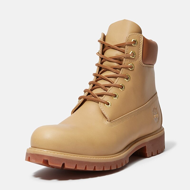 Erkek Bej Timberland® Premium 6 İnç Su Geçirmez Bot