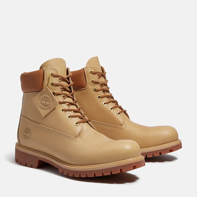 Erkek Bej Timberland® Premium 6 İnç Su Geçirmez Bot