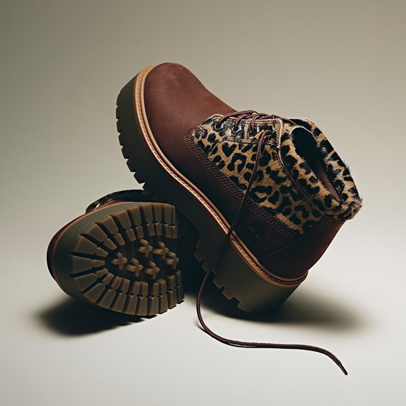 Kadın Kahverengi Stone Street Platform Bot