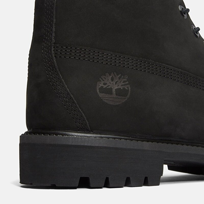 Erkek Siyah Timberland Premium 6 Inch Su Geçirmez Bot