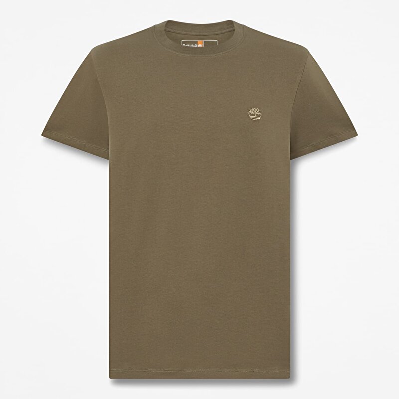 Erkek Koyu Yeşil Dunstan River Tişört