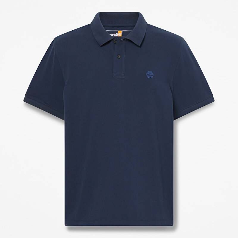 Erkek Millers River Pique Lacivert Polo Yaka Tişört