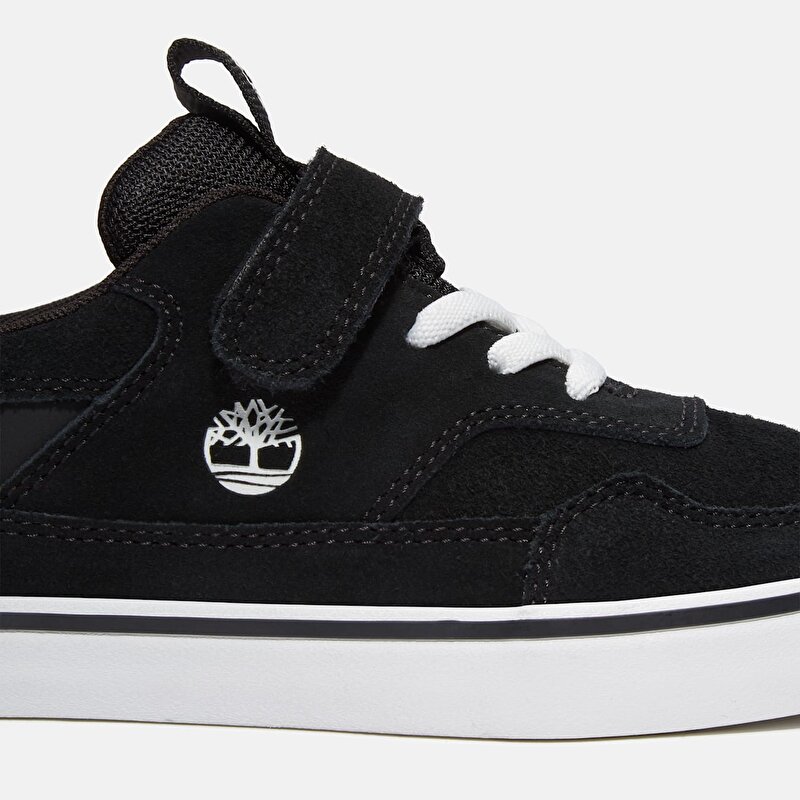 Bebek Stone Jump Siyah Cırtcırtlı Spor Ayakkabı