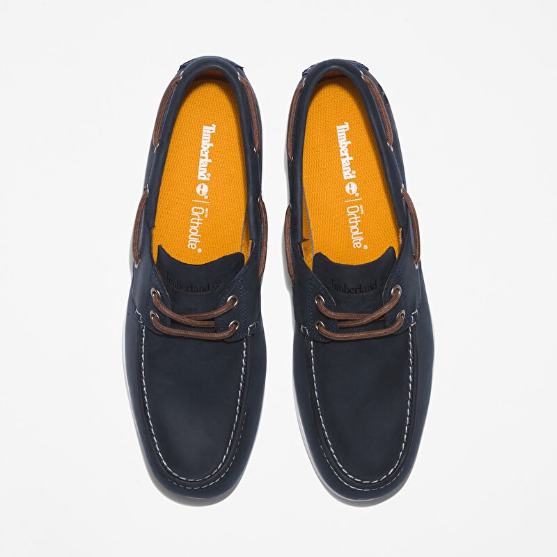 Erkek Lacivert Cedar Bay Tekne Ayakkabısı