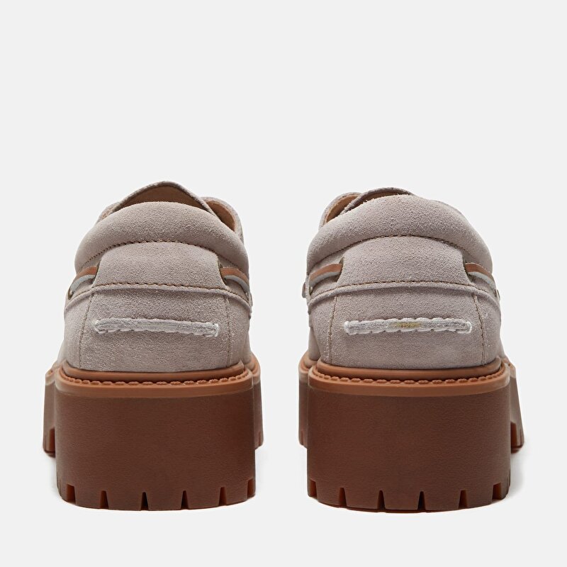 Kadın Stone Street Platform Açık Mor Tekne Ayakkabısı