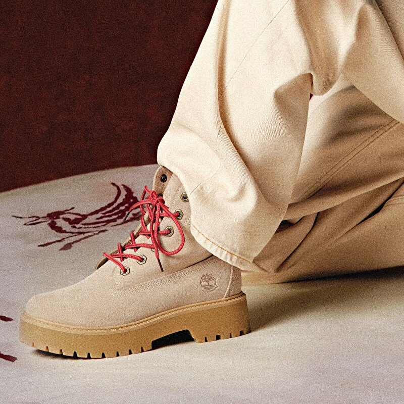Kadın Timberland® Stone Year of the Horse Bej 6 İnç Platform Bot